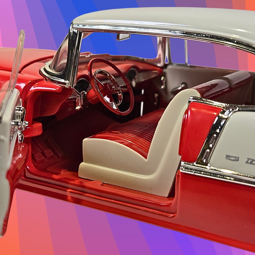 ERTL American Muscle Die-Cast 1955 Chevrolet Bel Air 1:18 Scale Brand New - Picture 15 of 17
